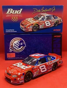 DALE EARNHARDT JR 2000 ACTION #8 BUDWEISER U.S. OLYMPIC TEAM CHEVY 1/24TH, RARE! - Picture 1 of 10