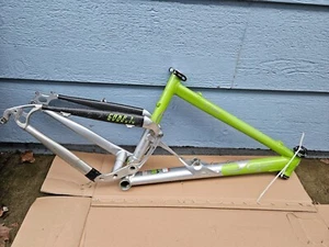 Gary Fisher Cake 1 Full Suspension Mountain Bike Frame Aluminum + Carbon 17.5" - Picture 1 of 12