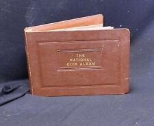 Vintage Wayte Raymond National Coin Album w/ 6 Sleeves, Small Cents, Empty (F02)