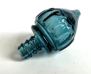 MCM Empoli Art Glas Ersatz Stopfen nur, Genie Flasche blau türkis 2,5 Zoll - Bild 1 von 6