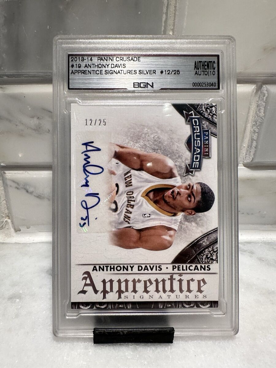 Anthony Davis Autographed Sports Trading Cards & Accessories Anthony Davis Autographed Sports Trading Cards & Accessories
