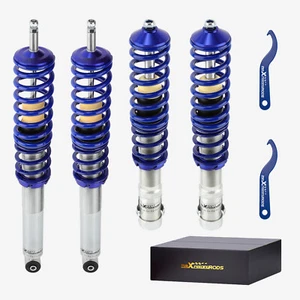 Kit Assetto a Ghiera Ammortizzatori for VW Golf 2 3 VR6 Syncro Jetta II A2 - Imagen 1 de 12