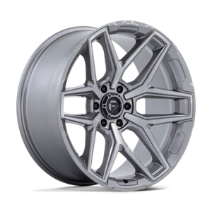 Kraftstoffzufluss 20x9 ET1 6x140 106,10mm PLATIN (Last 1134kg) - 4er SET - Bild 1 von 1