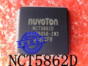 Chip IC #TC98 1 pieza nuevo NUVOTON NCT5862D TQFP128 - Imagen 1 de 1
