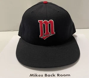 Vintage MINNESOTA TWINS NEW ERA Diamond Coll Wool HAT NEW Old Stock FITTED 6-3/4 - Picture 1 of 7