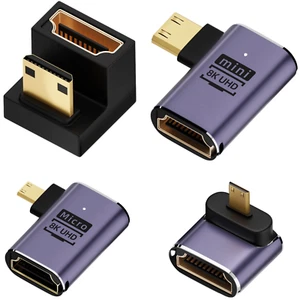 Various HDMI Micro/Mini Adapter UHD 8K Converter For HD TV Hot DH Laptop Camera - Picture 1 of 14