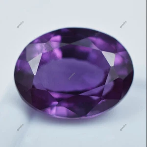 Piedras preciosas sueltas naturales certificadas 5,60 quilates corte ovalado púrpura tanzanita - Imagen 1 de 13