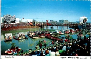 WORLD'S FAIR Spokane, Washington OPENING DAY 4x6 unused - Postcard - Picture 1 of 2