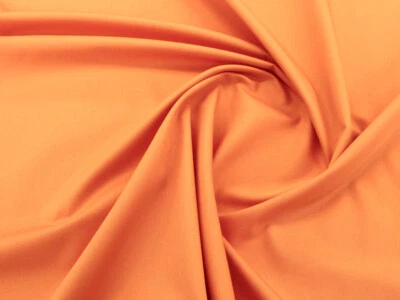 TWILL FABRIC COTTON ORANGE 7.5 ozs, 62" MADE IN USA 64" WIDE NEW - Image 1 of 4