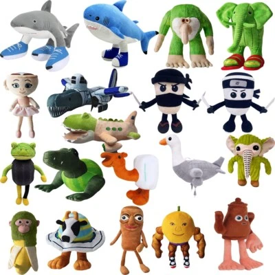 Brainrot Animals Series Plush Animal Doll Pillow Toy Stuffed Plush Soft Toy Gift - image 1 of 4