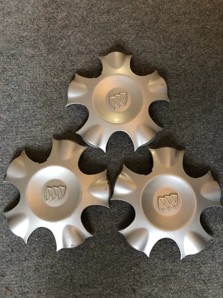 1997-2003 BUICK LESABRE TAPACUBOS JUEGO DE 3 TAPACUBOS OEM P/N 9594253 Foto 1 de 4