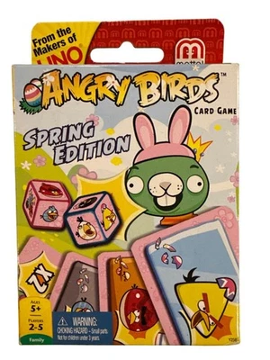 Mattel Games Angry Birds Spring Edition JUMBO Cards 5" x 3.5" Age 5+ Players 2-5 - Image 1 of 2