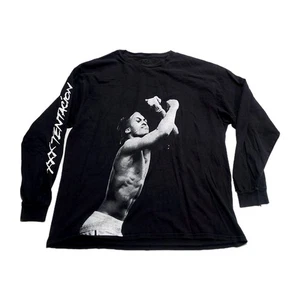 XXXtentacion Long Sleeve T-Shirt Double Sided Tee Rap Memorial EUC Hip Hop XL - Picture 1 of 9