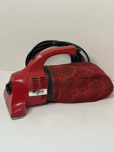 Vintage Royal Dirt Devil Hand Vac Red Vacuum Model 503 Made In USA - Picture 1 of 11