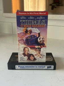 Thomas And The Magic Railroad VHS (Untested) BLOCKBUSTER Copy Original Stickers - Picture 1 of 12