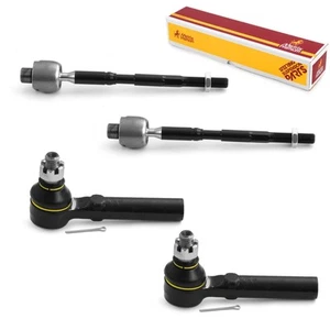 Inner & Outer Tie Rod End Kit for 2003-2009 Lexus GX470 Toyota 4Runner 4 PCS - Picture 1 of 2
