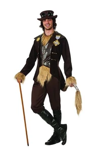 DISFRAZ DE HALLOWEEN STEAMPUNK COBARDE LEÓN MAGO DE OZ ADULTO PARA HOMBRE CON LICENCIA - Imagen 1 de 2