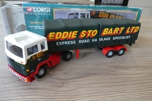 CORGI CLASSICS EDDIE STOBART FORD TRANSCONTINENTAL TILT TRAILER 23101 - Picture 1 of 8