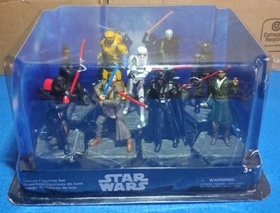 Conjunto de 9 bonecos Star Wars Obi Wan Kenobi Deluxe novo - Imagem 1 de 4