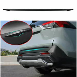 For Toyota RAV4 2019-2023 Carbon Fiber Rear Trunk Bumper Lid Bottom Molding Trim - Bild 1 von 9
