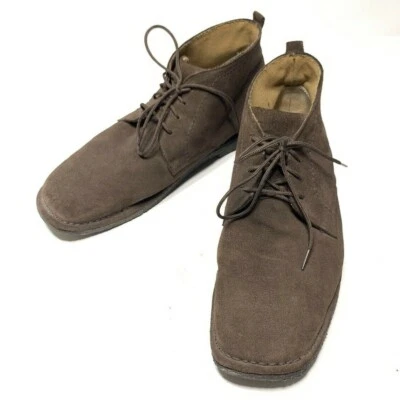 ^ Hush Puppies H101691 dark Brown Chukka Ankle Boots Leather Lace Up, Size 14EW - Image 1 of 4