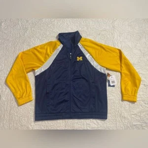 New G-III 4Her by Carl Banks University of Michigan Full-Zip Track Jacket Sz XL - Picture 1 of 7