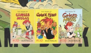 2021 Australia Ginger Meggs Stamps Set of 3 SG 5519/21 MUH - Picture 1 of 1