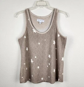 Live Love Lounge Karen Neuburger Pajama Tank Top Only Super Soft Star Print - XL - Picture 1 of 6