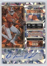 2018 Contenders Draft Picks Cracked Ice Ticket /23 Deon Cain Rookie Auto RC