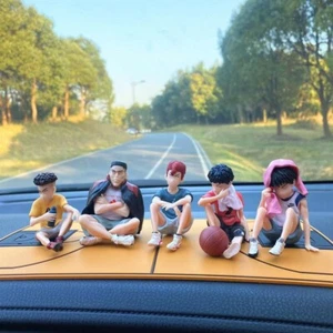 Slam Dunk Hanamichi Sakuragi Rukawa Kaede Basketball 5PCS Action Figure Doll Toy - Picture 1 of 9