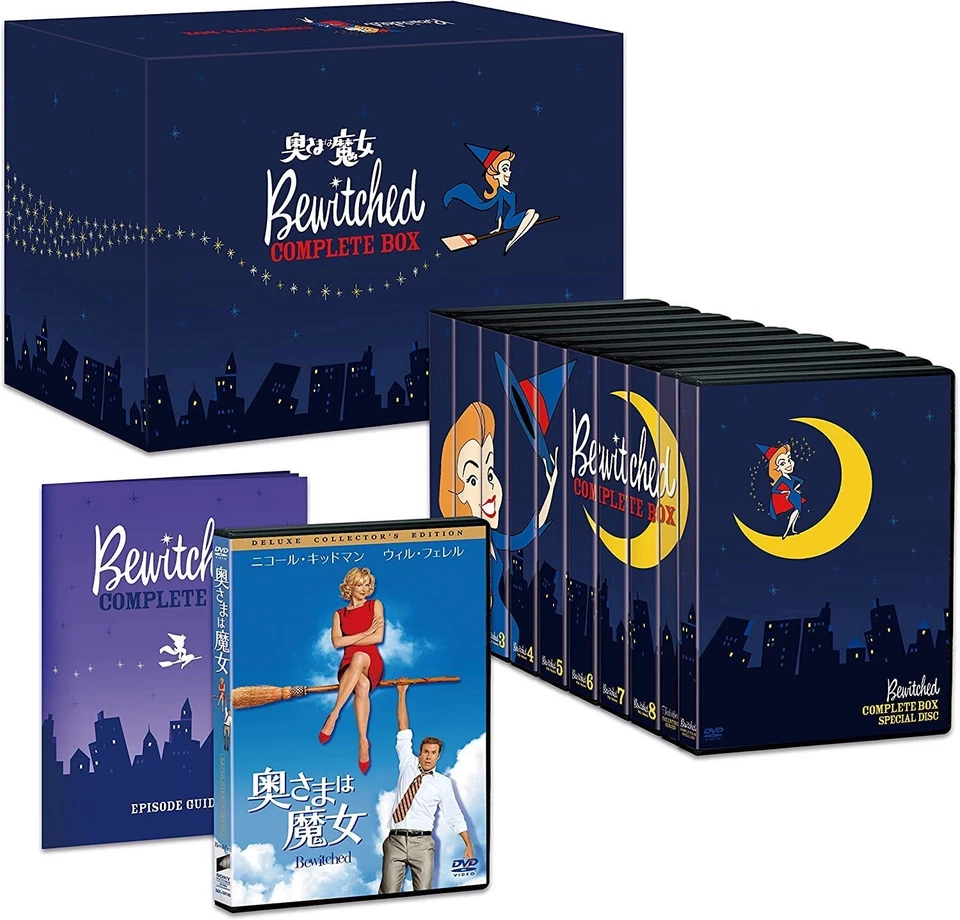 BEWITCHED Complete Box Reissue/Elizabeth Montgomery, Dick York 54DVDs[NearM]K015 - Image 1 of 1