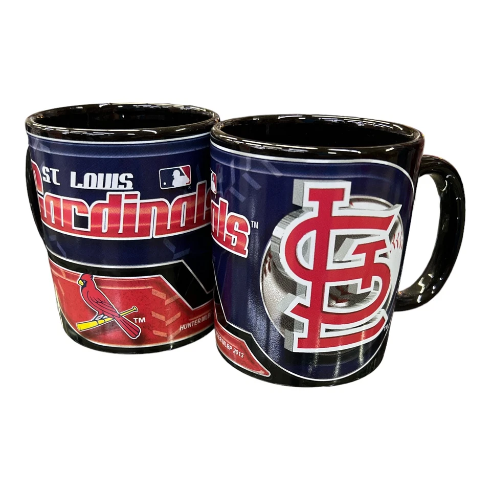 Caneca de cerâmica MLB St. Louis Cardinals 12 oz envoltório completo - Imagem 1 de 1