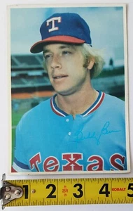 Tarjeta de béisbol MLB 5" X 7" 1980 TOPPS Buddy Bell Texas Rangers tercera base - Imagen 1 de 2