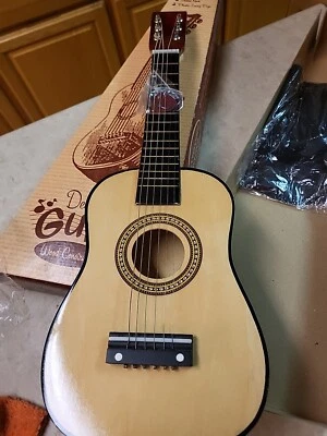 23 Inch Deluxe Childs Guitar New Wood Construction  - Image 1 of 4