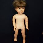 Vintage Pleasant Company American Girl Molly Doll Nude Blue Eyes Brown Hair