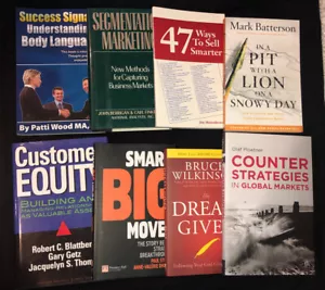 Lot of Business Books: Sales, Marketing, Self Help, Inspiration - Imagen 1 de 2