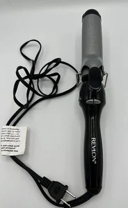Revlon Ceramic Adjustable Heat Curling Iron 1 1/2” Barrel RV050 - Auto Shutoff - Picture 1 of 8