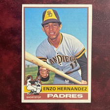 1976 Topps Set ENZO HERNANDEZ #289 SAN DIEGO PADRES - NR-MINT *HIGH GRADE*
