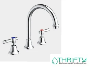 Caroma Caravelle Classic Lever Sink Set WELS 4 Star 7.5L p/m 631244C4A - Picture 1 of 2