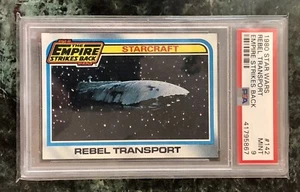 1980 Star Wars #142 "Rebel Transport" PSA 9 MINT Empire Strikes Back - Bild 1 von 2