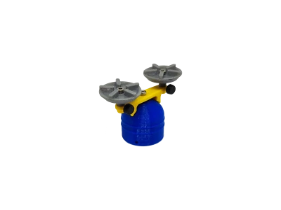 PrintFully3D Escala 1/10 Gas Doble Quemador Impreso en 3D Oruga Accesorios Prueba Foto 1 de 3