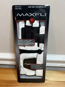 Maxfli Men's One Size Fits All Golf Club Gloves Flexible Lightweight Spandex LH - Picture 1 of 2