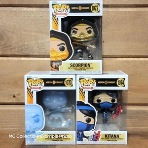 Mortal Kombat 11 Fatality Sub Zero Scorpion Kitana Funko Pop! Vinyl Figuren Set - Bild 1 von 5