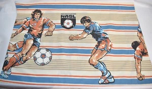 Springmaid Pillow Case NASL North American Soccer League Vintage - Picture 1 of 10