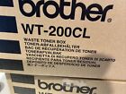 Lot Of 2 Genuine  Brother Wt-200Cl Waste Toner, Open Box