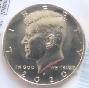 2020 P - Kennedy Half Dollar - VERY VERY BRIGHT - ???????????DDO DDR OR MACHINE - Picture 1 of 6