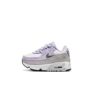 [CD6868-123] TODDLERS NIKE AIR MAX 90 LEATHER 'VIOLET FROST' (TD) - Picture 1 of 6