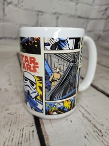 Star Wars Comic Strip Coffee Mug by Galerie Empire Strikes Back Vader 4.5”