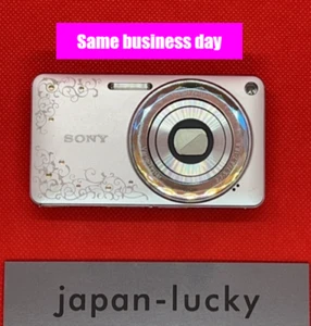Sony Cyber-shot DSC-W350 rosa 14,1 megapixel fotocamera 4x zoom 8 GB cinghia caricatore scheda SD - Foto 1 di 10