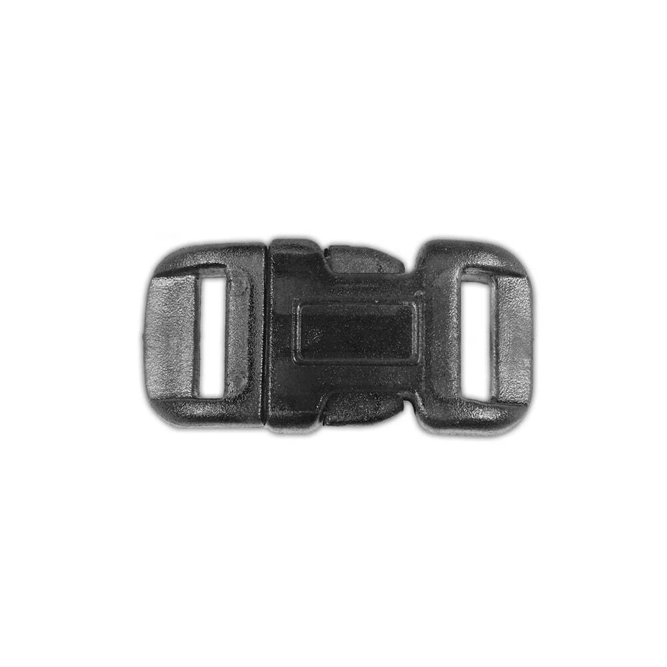 Hebillas de liberación lateral curvas transparentes de 1/2 pulgada en muchos colores y tamaños de paquete Foto 1 de 1